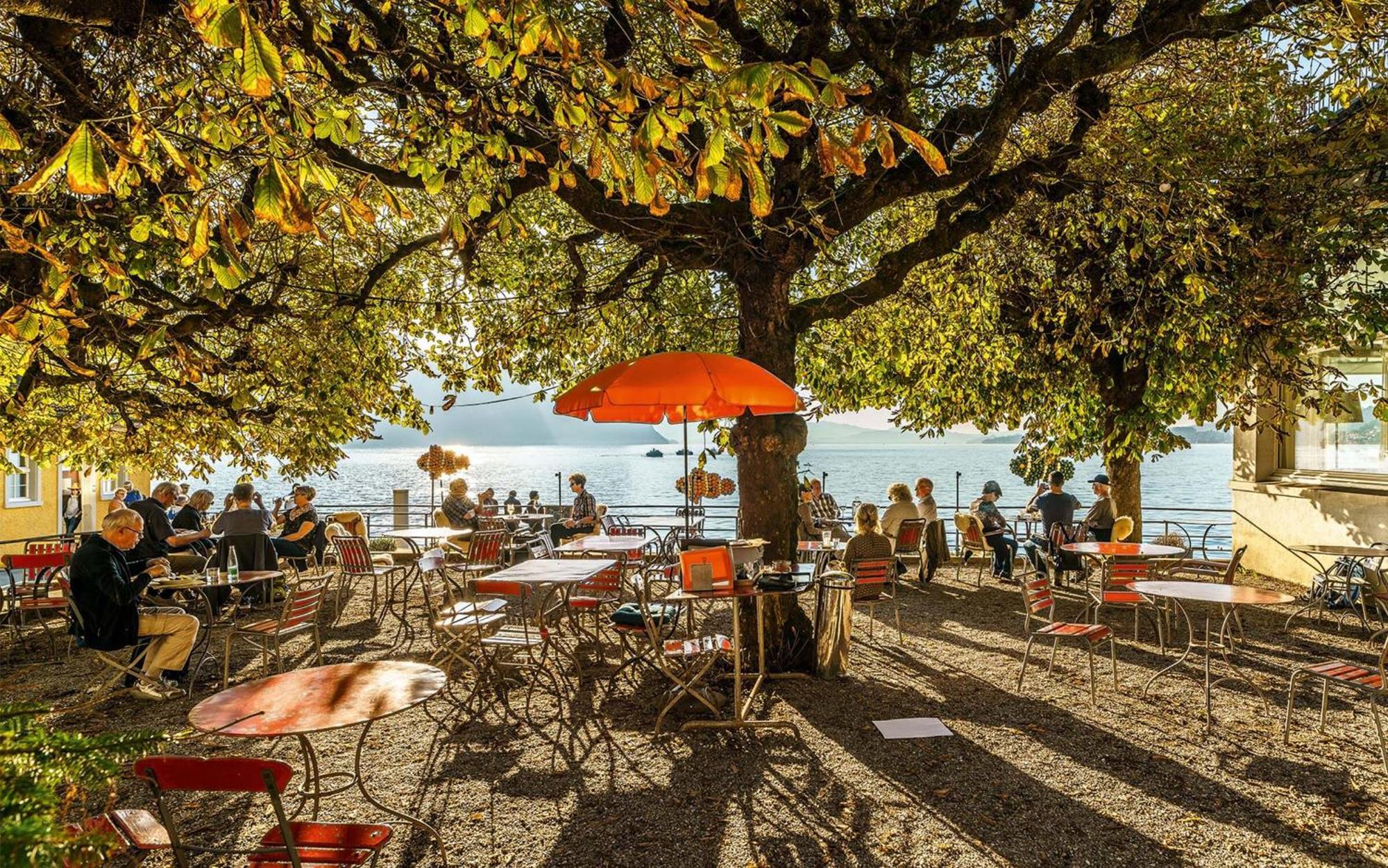 Hotel Terrasse Am See วิทซ์เนา ภายนอก รูปภาพ