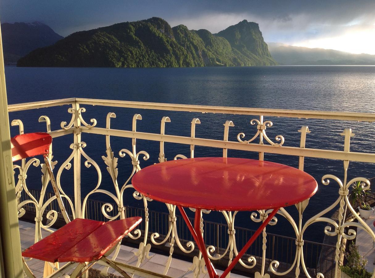 Hotel Terrasse Am See วิทซ์เนา ภายนอก รูปภาพ